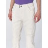 JEANS SLIM IN DENIM BIANCO GAELLE MAN