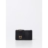 AIRONE CARDHOLDER VITELLO SETA PINKO WOMAN