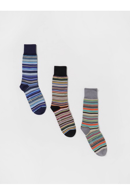 MEN SOCK 3PACK SIGNTR PAUL SMITH M1ASOCKJPACKM 1A