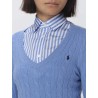 SCOLLO V CON TRECCE POLO RALPH LAUREN DONNA 211910422 004