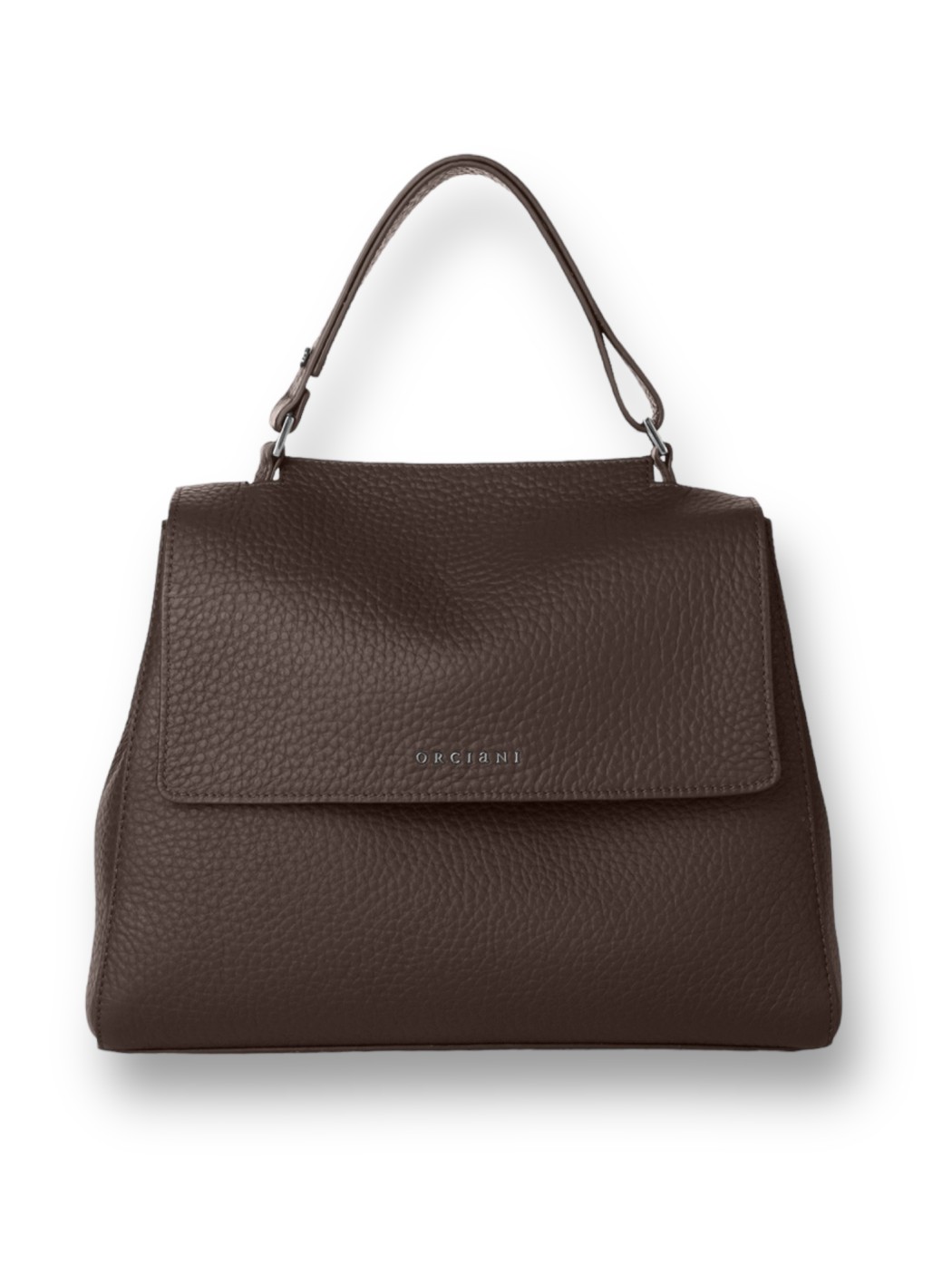 Sveva Soft medium shoulder bag in leather with strap ORCIANI WOMAN