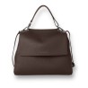 Sveva Soft medium shoulder bag in leather with strap ORCIANI WOMAN