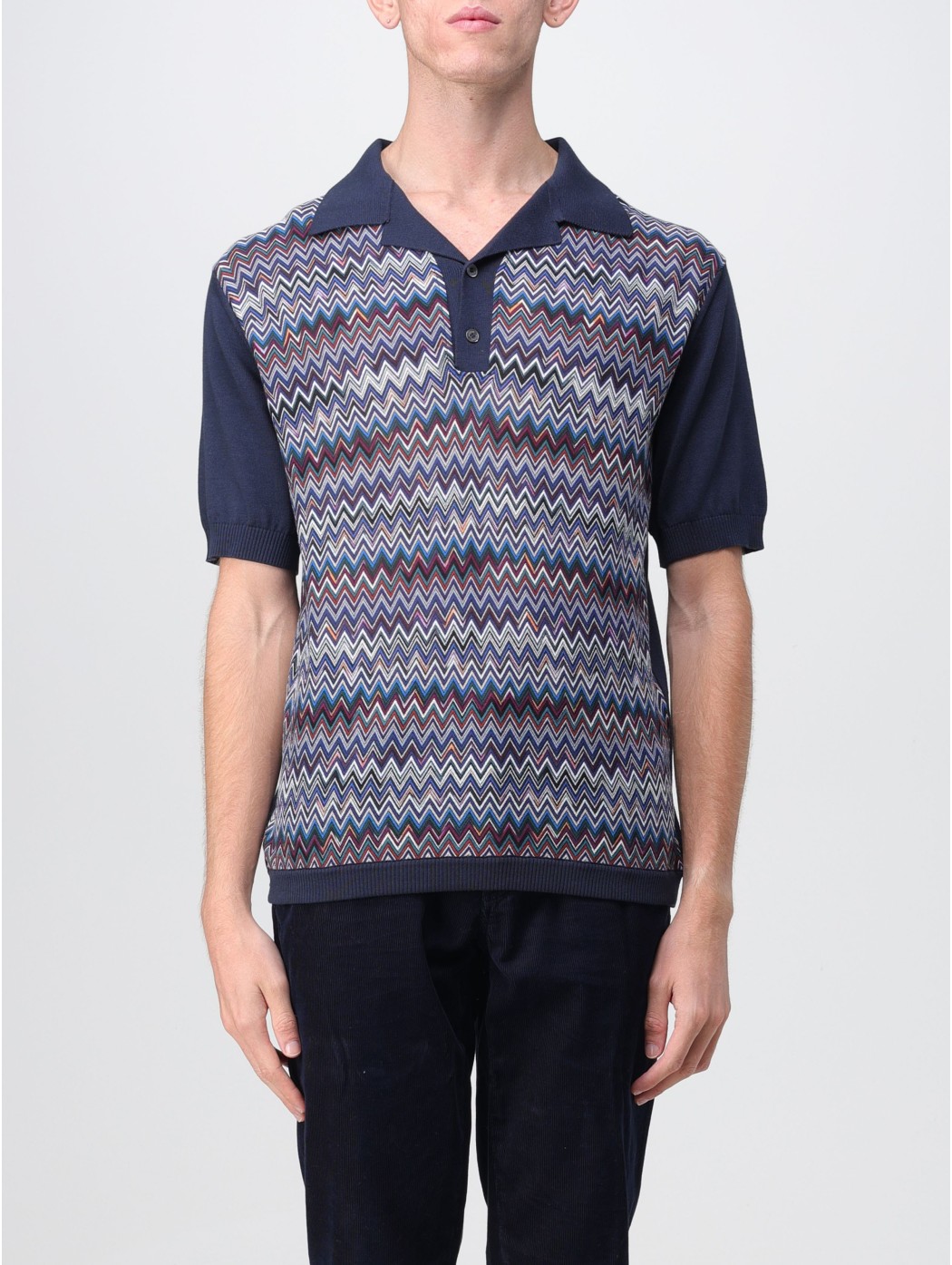 SHORT SLEEVE POLO MISSONI MAN