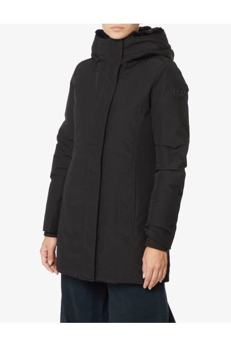 BOULDER FAUX FUR PARKA WOOLRICH CFWWOU0724FRUT0001 BLK