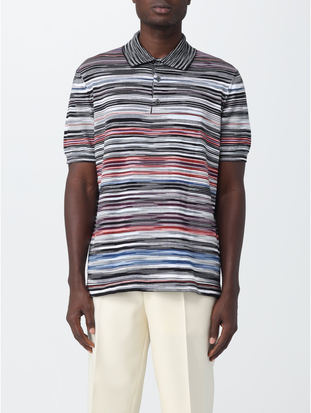 SHORT SLEEVE POLO MISSONI MAN