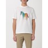 MENS REGULAR FIT T-SHIRT BROAD ZEBRA PAUL SMITH MAN