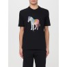 MENS REGULAR FIT T-SHIRT BROAD ZEBRA PAUL SMITH MAN