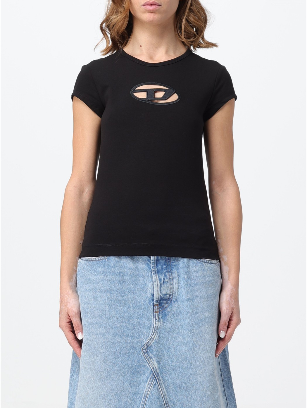 T-SHIRT OVAL D DIESEL WOMAN