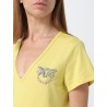 TURBATO T-SHIRT COLLA V PINKO WOMAN