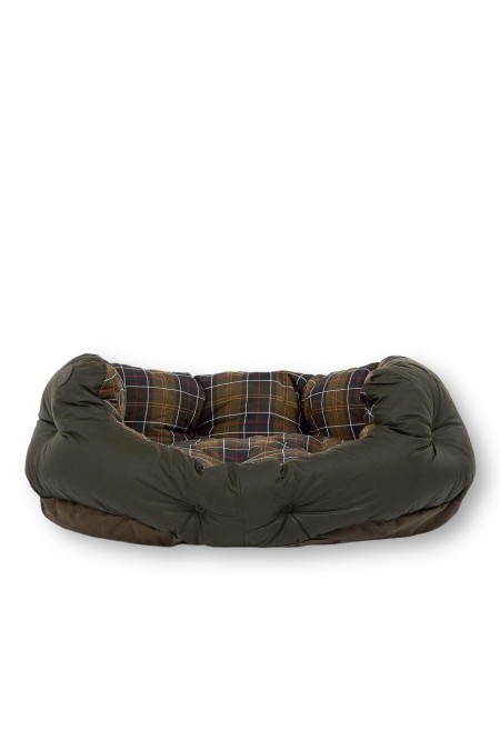 WAXCOTTON DOG BED 35IN BARBOUR UNISEX