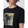 MENS REG FIT T-SHIRT ZEBRA SQUARE PAUL SMITH M2R011RMP4543 49