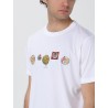 MENS REG FIT T-SHIRT BADGES PAUL SMITH M2R011RMP4545 01