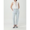 CLOE CHINO DENIM SNOW WASH PINKO WOMAN