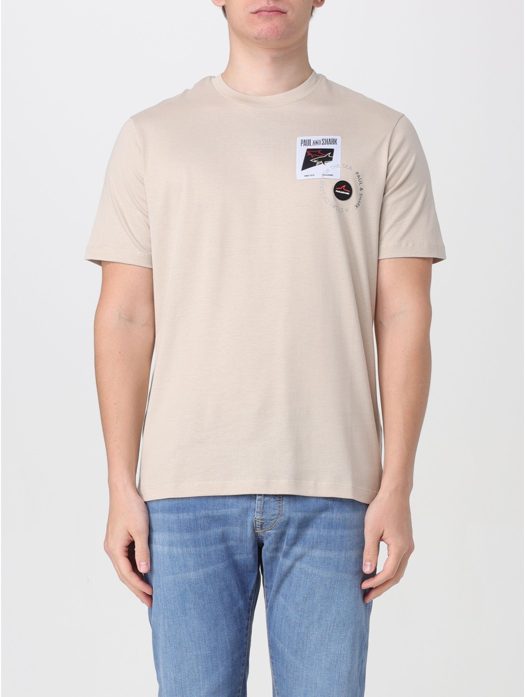 Cotton jersey t-shirt PAUL&SHARK 24411117 029