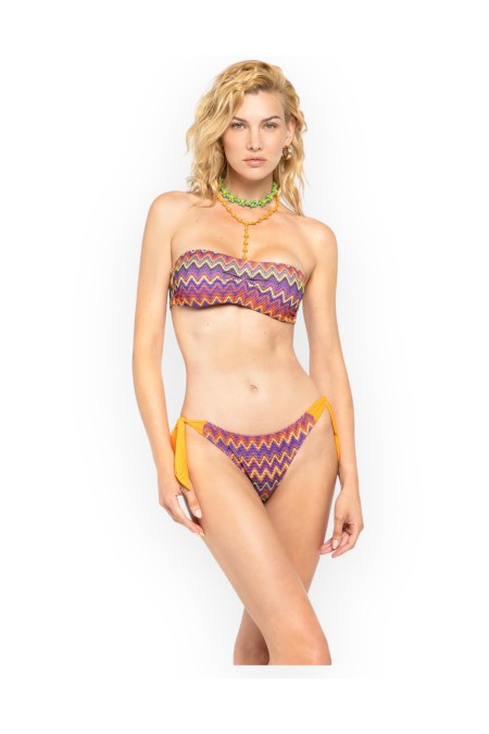 BIKINI FASCIA E SLIP CHEVRON 4GIVENESS WOMAN