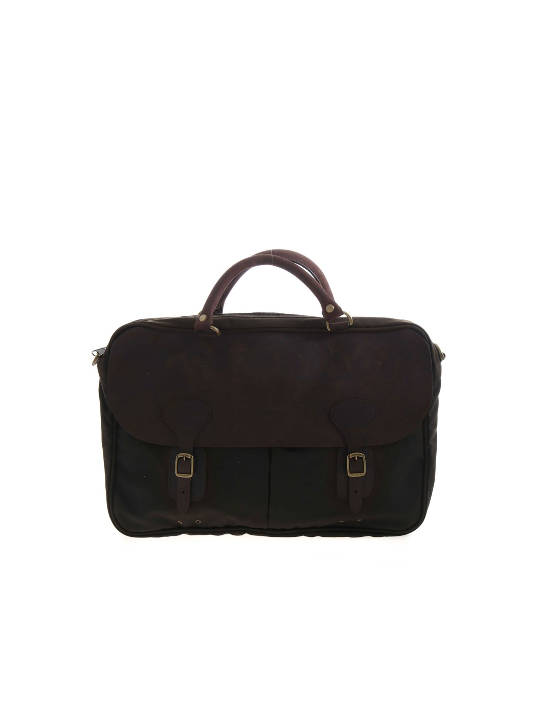 WAX LEATHER BRIEFCASE...