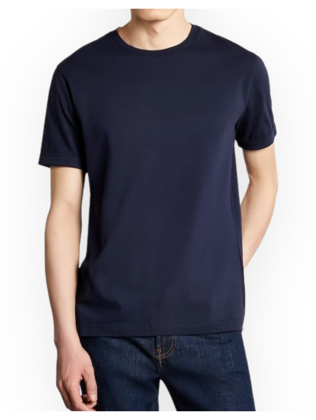 T-SHIRT BLUE TAG FAY MAN