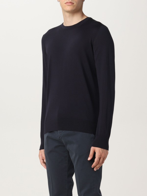 CASHSETA LIGHT CREW NECK IN NAVY BLU ZEGNA E8J00110 B98