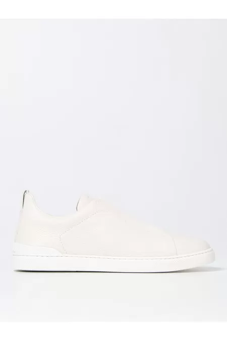 SNEAKERS della nuova collezione AI 2024 TRIPLE STITCH LOW-TOP SNEAKERS IN OFF WHITE ZEGNA LHCVOS4667Z PAN