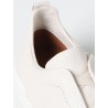 TRIPLE STITCH LOW-TOP SNEAKERS IN OFF WHITE ZEGNA MAN