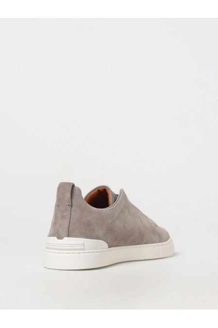 SNEAKERS della nuova collezione AI 2024 SNEAKER LOW TOP IN SUEDE ZEGNA LHSOYS4667Z GME