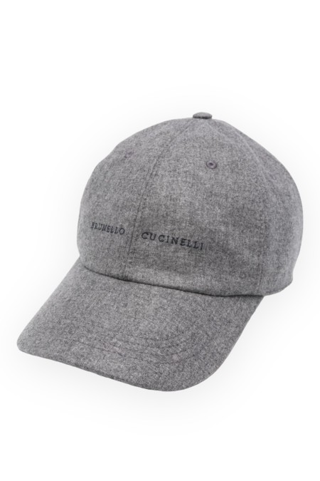 Baseball hat with embroidery BRUNELLO CUCINELLI MAN