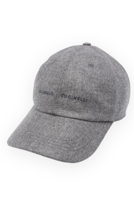 Baseball hat with embroidery BRUNELLO CUCINELLI MAN