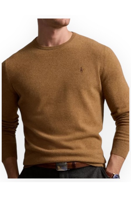 Crew-neck wool sweater POLO RALPH LAUREN UOMO MAN