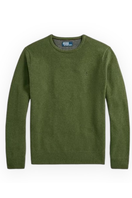 Crew-neck wool sweater POLO RALPH LAUREN UOMO MAN