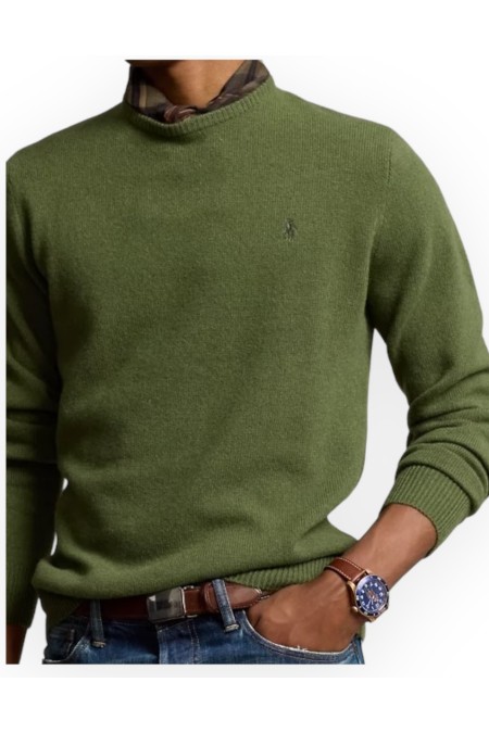 Crew-neck wool sweater POLO RALPH LAUREN UOMO MAN