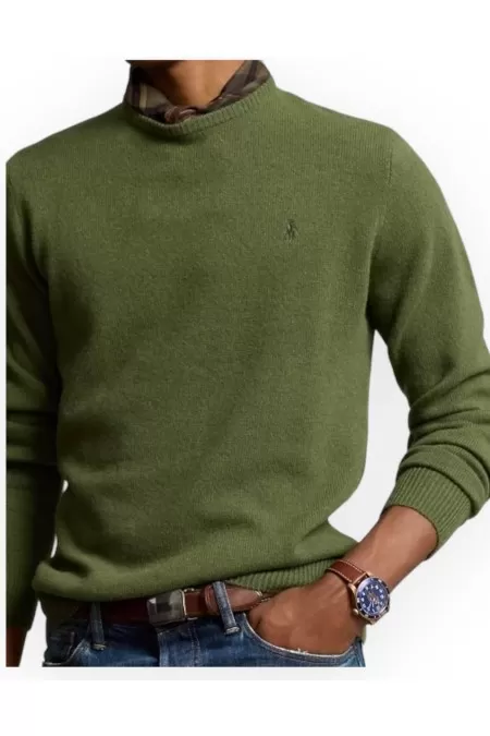 MAGLIONE  lana a girocollo POLO RALPH LAUREN UOMO 710876714 017