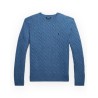 Cable knit sweater in wool and cashmere POLO RALPH LAUREN UOMO MAN