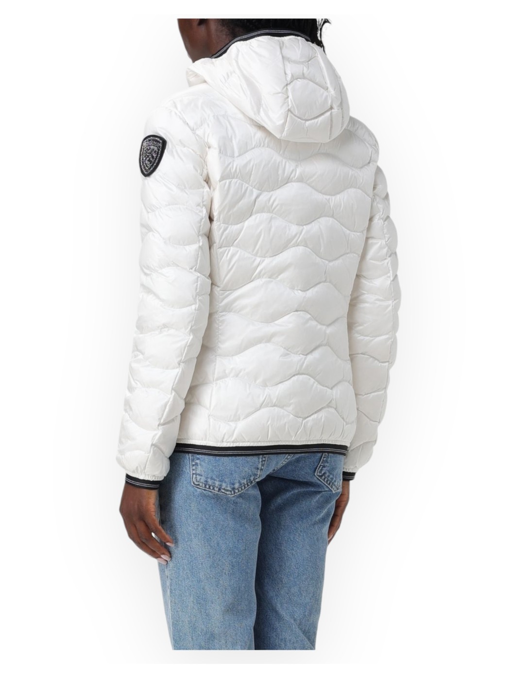 CAMELIA DOWN JACKET BLAUER WOMAN