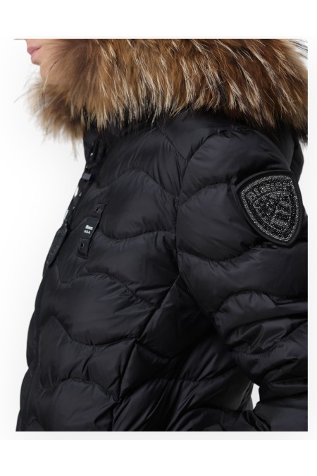 ALDIE DOWN JACKET BLAUER WOMAN