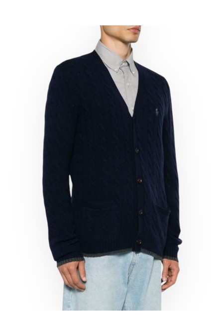 BRAID CARDIGAN POLO RALPH LAUREN UOMO MAN