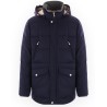 Parka in padded membrabed cashmere beaver i BRUNELLO CUCINELLI MAN