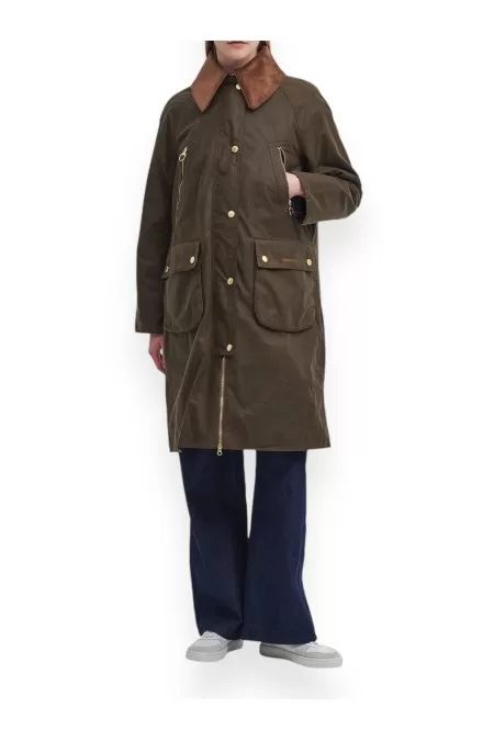 EBBERSTON WAX COAT BARBOUR LWX1398 SN91