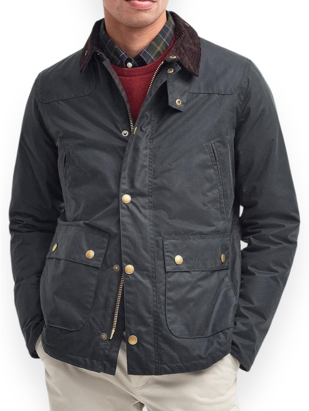 REELIN WAX JACKET BARBOUR MAN