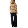 WOMEN'S GOLD DOWN JACKET WITH METALLIC EFFECT COLMAR WOMAN