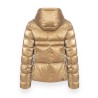 WOMEN'S GOLD DOWN JACKET WITH METALLIC EFFECT COLMAR WOMAN