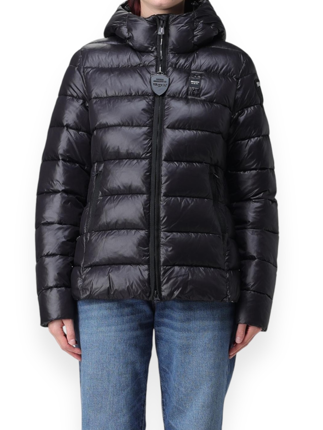 CARROL DOWN JACKET BLAUER WOMAN