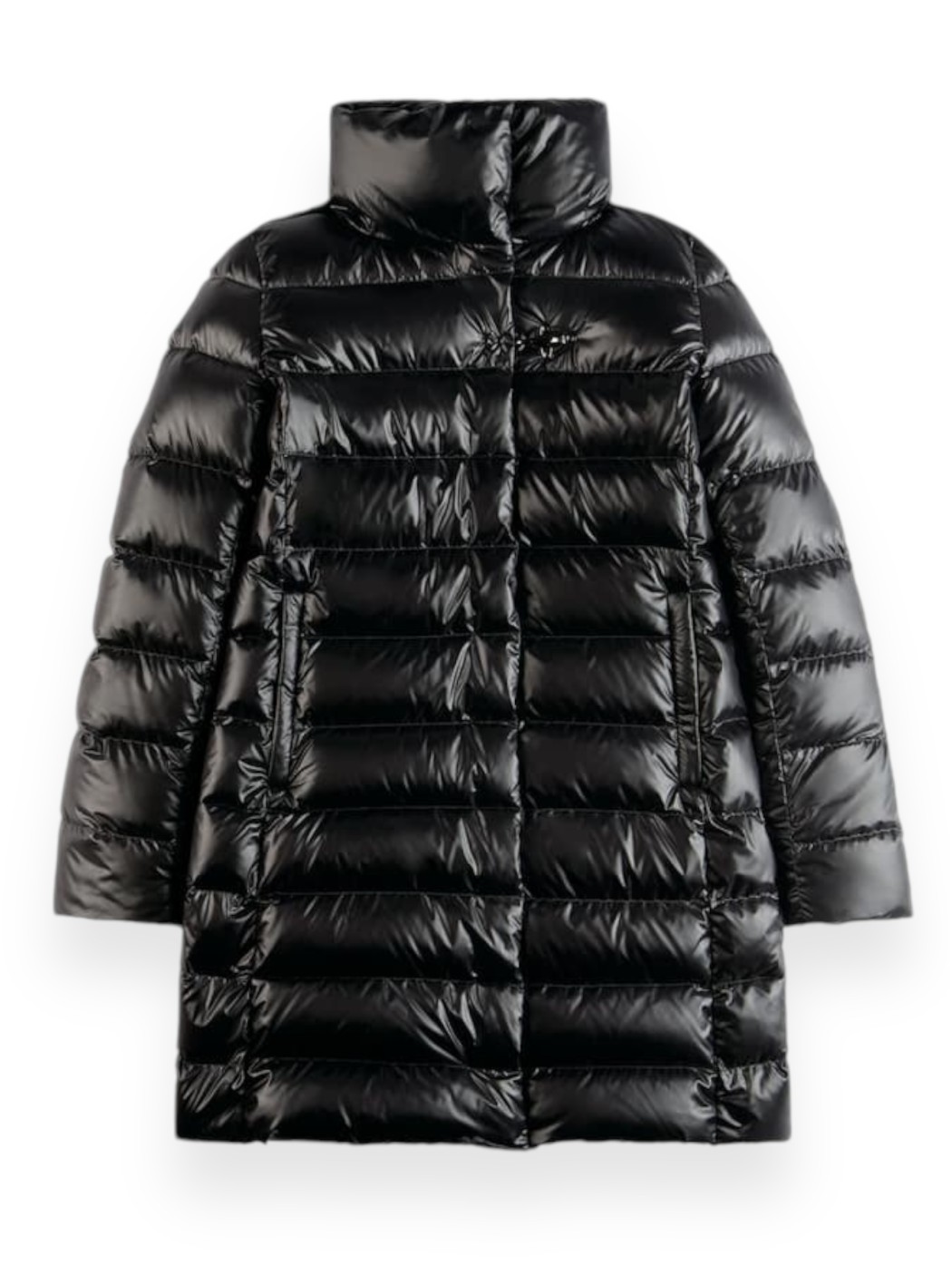 LONG URBAN DOWN JACKET + HOOK FAY WOMAN