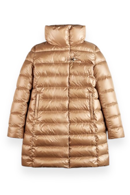 LONG URBAN DOWN JACKET + HOOK FAY WOMAN