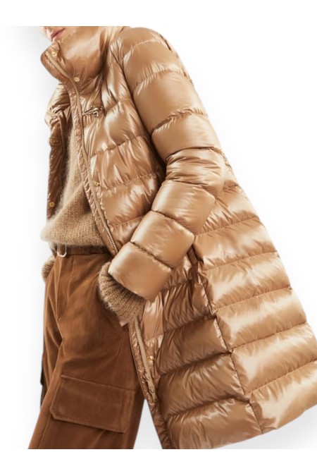 LONG URBAN DOWN JACKET + HOOK FAY WOMAN