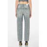 PANT. STRAIGHT FIT H.W. LIU JO BLUE DENIM WOMAN