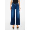 ECS B.UP. PARFAIT CROPPED R.W. LIU JO BLUE DENIM UF4060DS015 78349