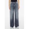 ECS PANT. BAGGY WIDE LEG REG.W. LIU JO BLUE DENIM UF4129DS048 87309