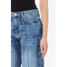 PANT. CROPPED STRAIGHT REG,W LIU JO BLUE DENIM WOMAN