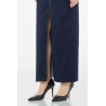 GONNA LUNGA CULT LIU JO BLUE DENIM WOMAN