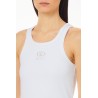 TANK TOP LOGO LIU JO WHITE WF4285J4822 11110